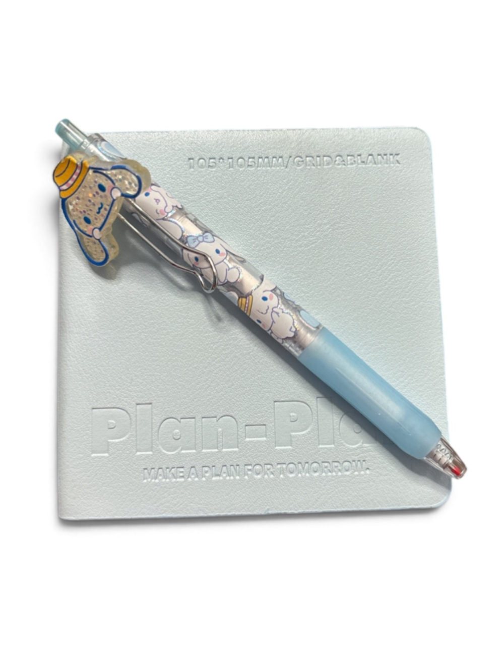 Sanrio Cinnamoroll Notebook and Pen Set Blue White
